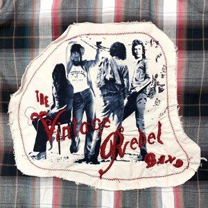 Vintage Rebel Patchwork Western Shirt S